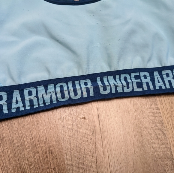 Under Armour Blue Sports Bra - Picture 4 of 5